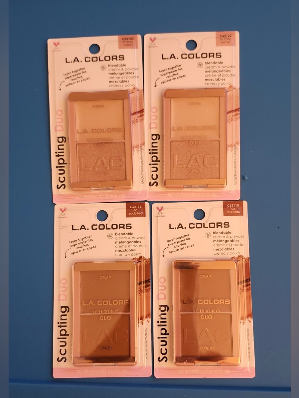L.A. Colors Sculpting Duo in the shade "Lit